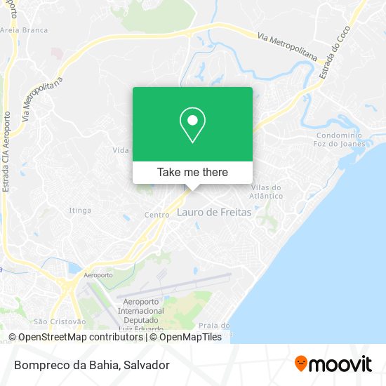 Bompreco da Bahia map