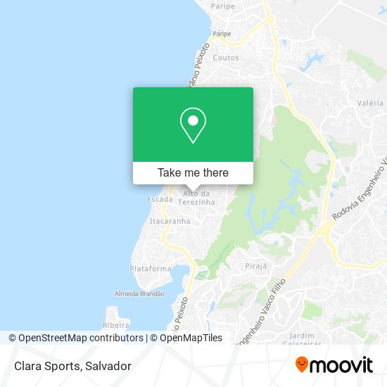 Clara Sports map