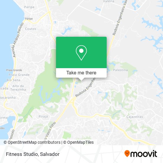 Fitness Studio map