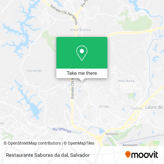 Restaurante Sabores da dal map