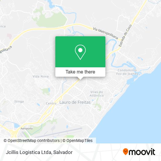 Jcillis Logistica Ltda map