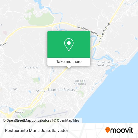 Restaurante Maria José map