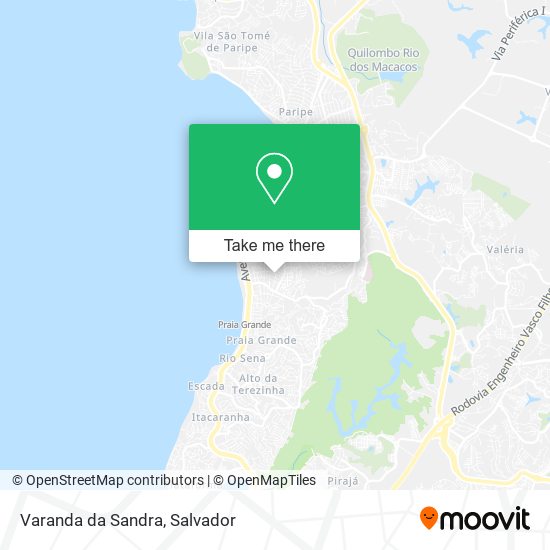 Varanda da Sandra map