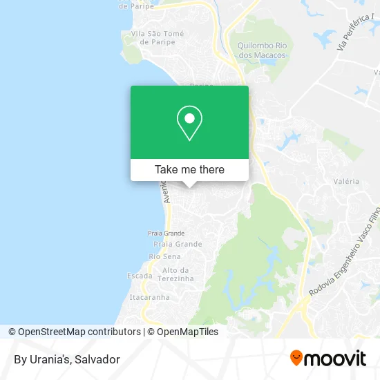 By Urania's map