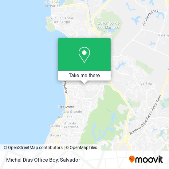 Michel Dias Office Boy map