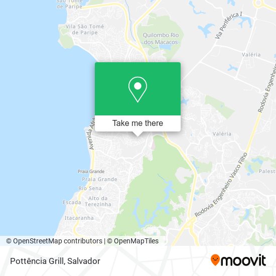 Pottência Grill map