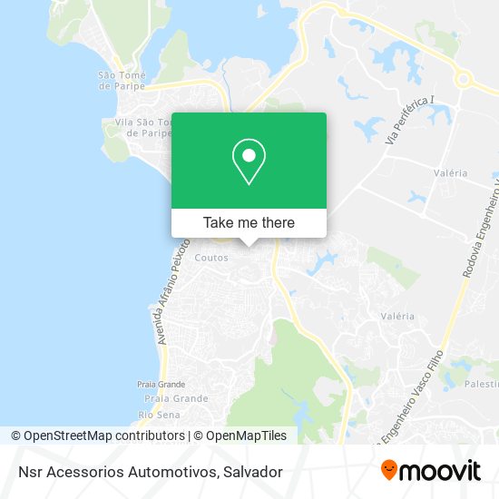 Nsr Acessorios Automotivos map