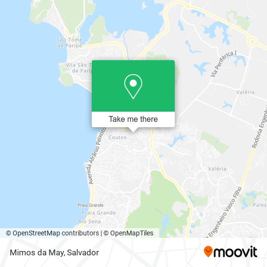 Mimos da May map