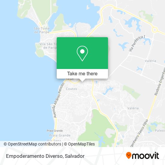 Empoderamento Diverso map