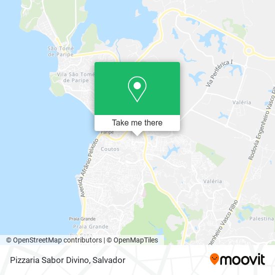 Pizzaria Sabor Divino map