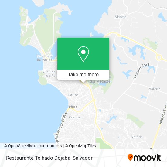 Restaurante Telhado Dojaba map