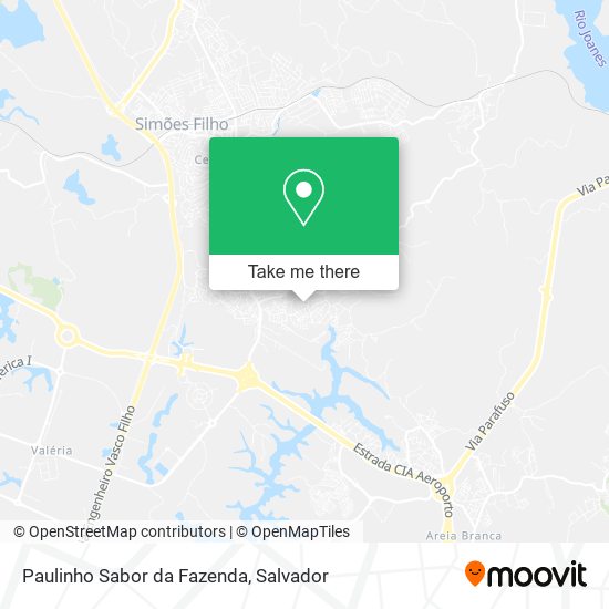 Paulinho Sabor da Fazenda map