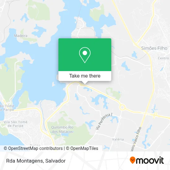 Rda Montagens map