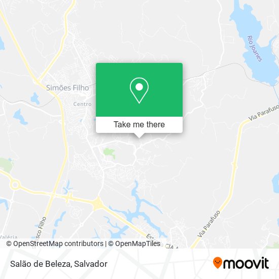 Salão de Beleza map