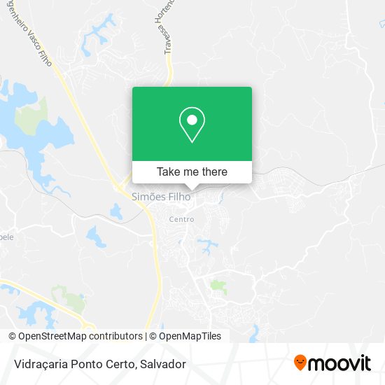 Vidraçaria Ponto Certo map