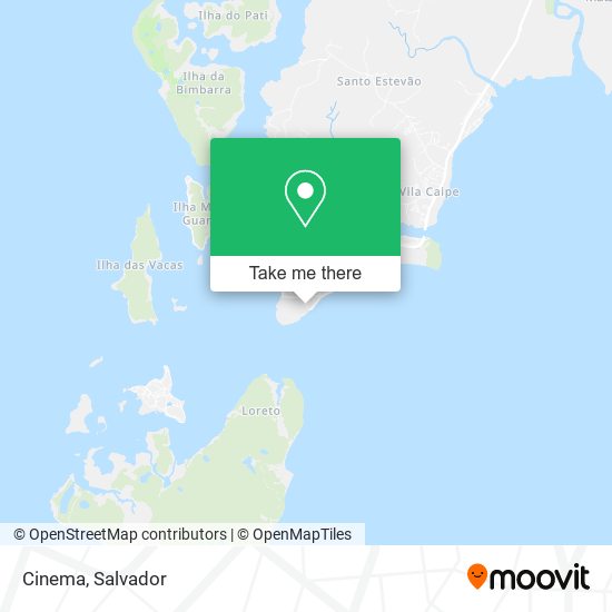 Cinema map