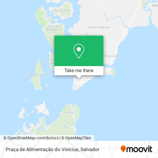 Praça de Alimentação do Vinícius map