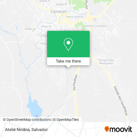 Ateliê Ninãna map