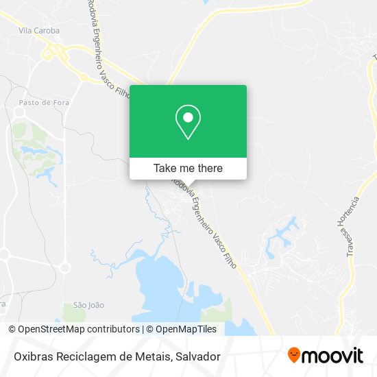 Oxibras Reciclagem de Metais map