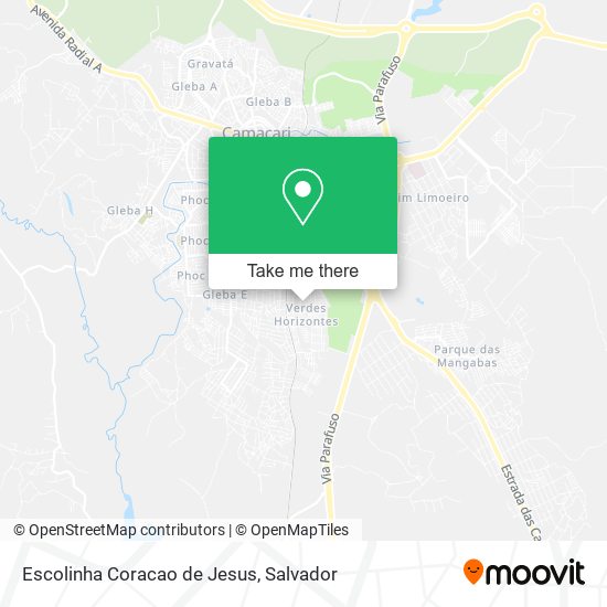 Escolinha Coracao de Jesus map