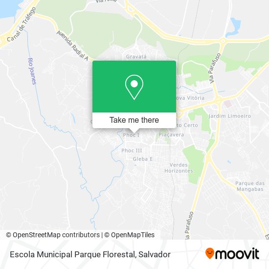 Escola Municipal Parque Florestal map