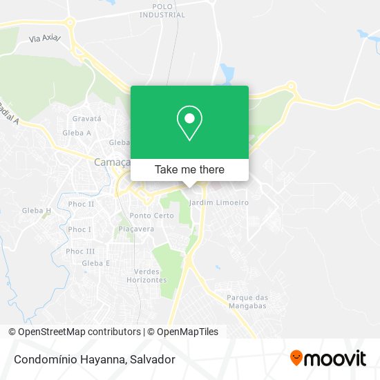 Mapa Condomínio Hayanna