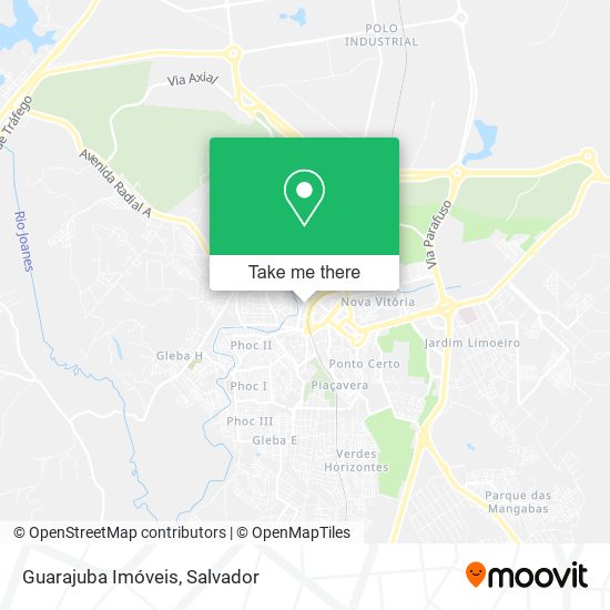 Guarajuba Imóveis map