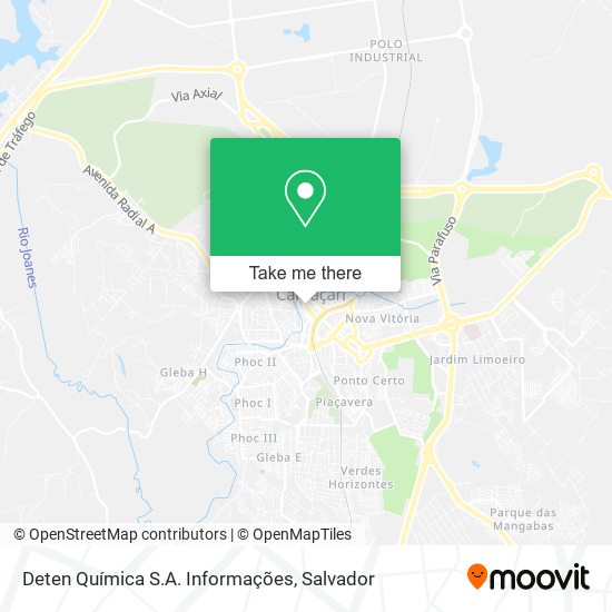 Deten Química S.A. Informações map