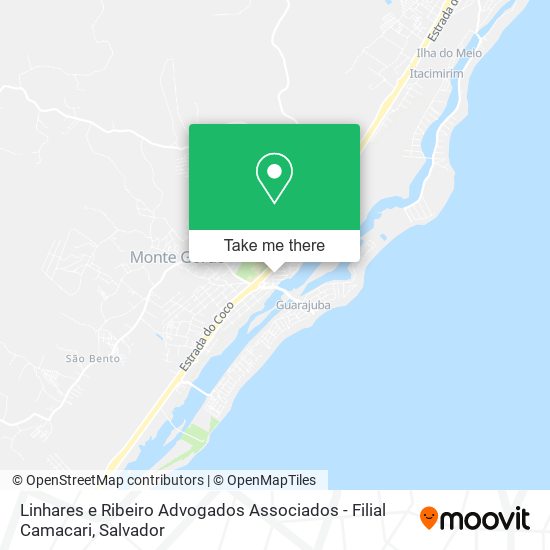 Linhares e Ribeiro Advogados Associados - Filial Camacari map