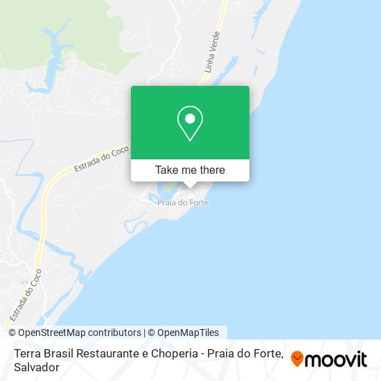 Terra Brasil Restaurante e Choperia - Praia do Forte map