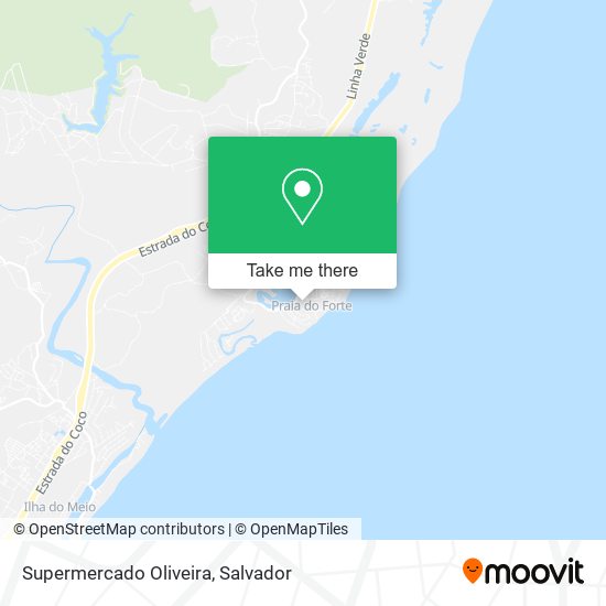 Mapa Supermercado Oliveira