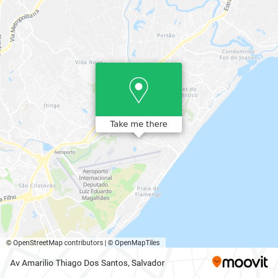 Av Amarilio Thiago Dos Santos map