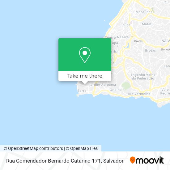 Rua Comendador Bernardo Catarino 171 map