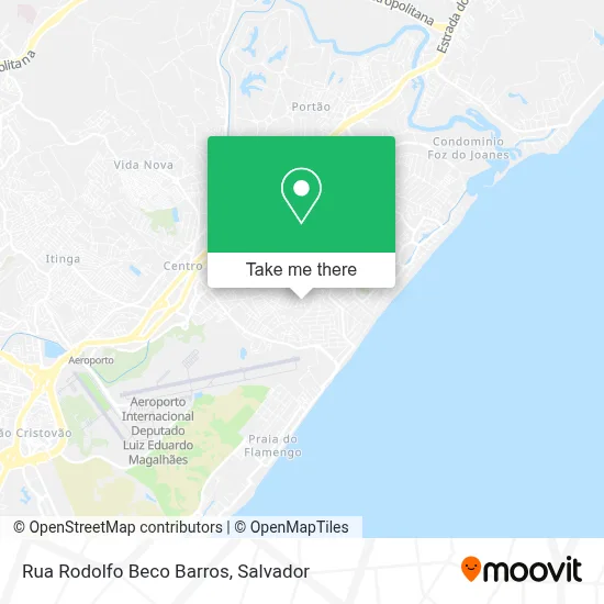 Rua Rodolfo Beco Barros map