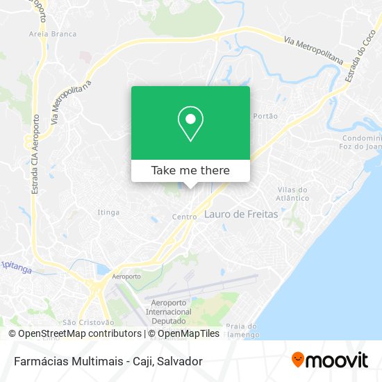 Farmácias Multimais - Caji map