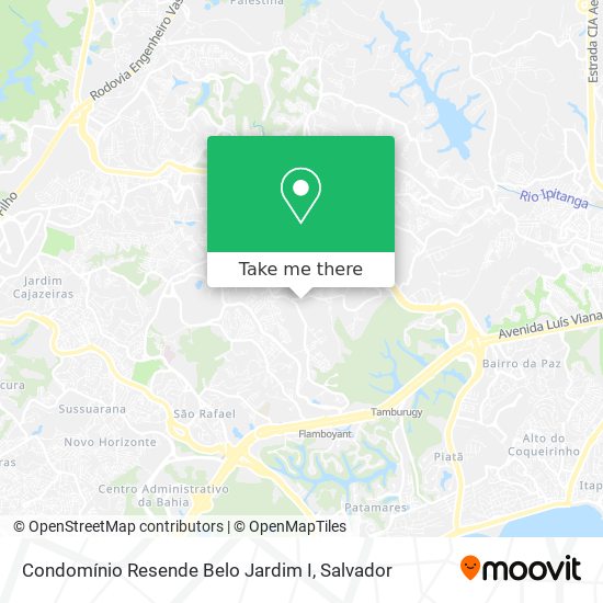 Mapa Condomínio Resende Belo Jardim I