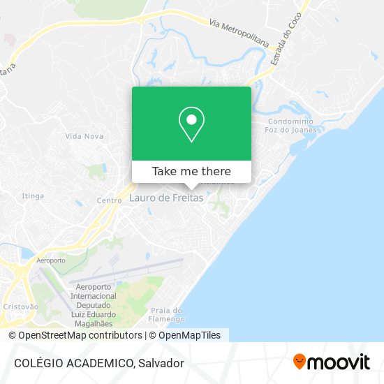 COLÉGIO ACADEMICO map