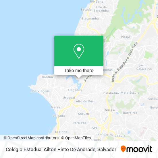 Colégio Estadual Ailton Pinto De Andrade map