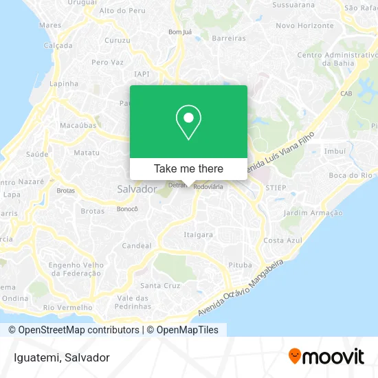 Iguatemi map