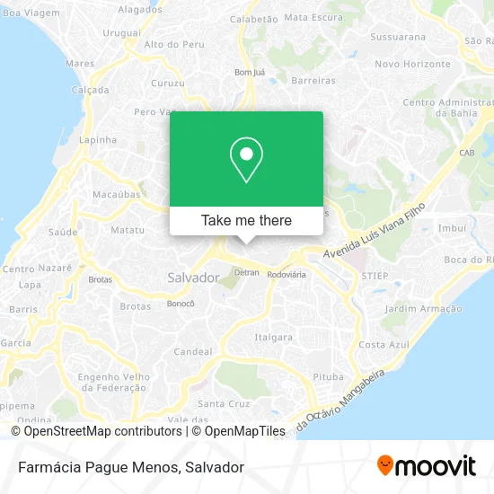 Farmácia Pague Menos map