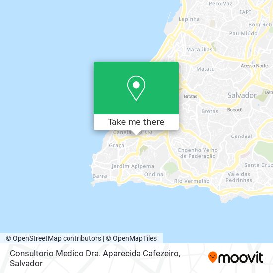 Consultorio Medico Dra. Aparecida Cafezeiro map