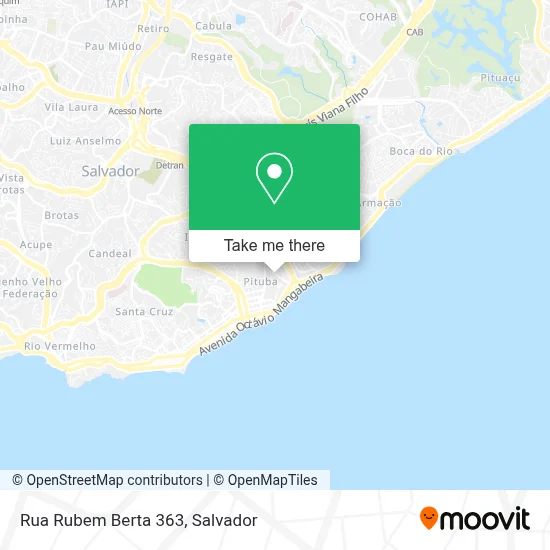 Rua Rubem Berta 363 map
