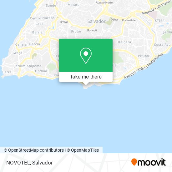 NOVOTEL map