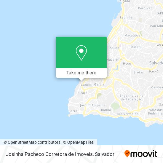 Josinha Pacheco Corretora de Imoveis map