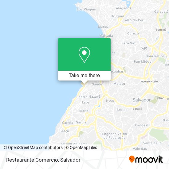 Restaurante Comercio map