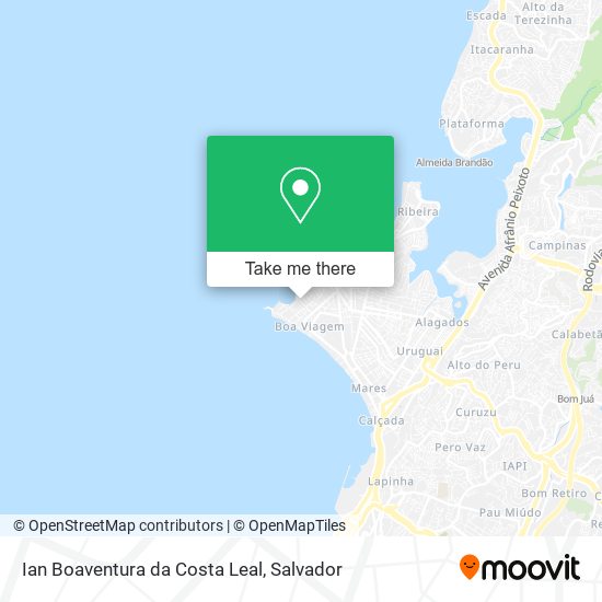 Ian Boaventura da Costa Leal map