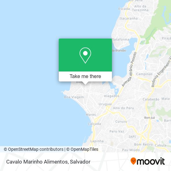 Cavalo Marinho Alimentos map