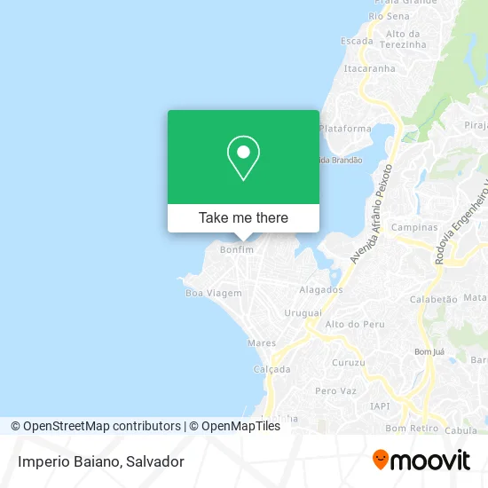 Imperio Baiano map