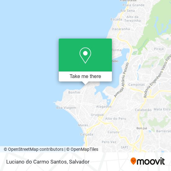 Luciano do Carmo Santos map