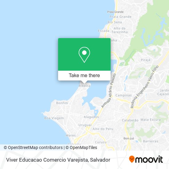 Mapa Viver Educacao Comercio Varejista